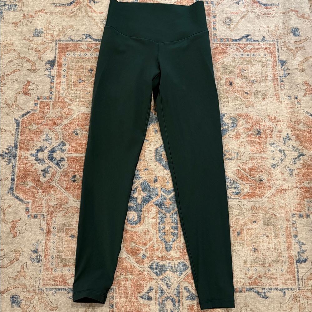 aerie Dark Green High-Waist Leggings